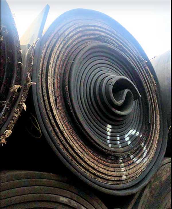 Lot Of Used Fenner Dunlop Conveyor Belting, 1200mm W X 14066m L (approx. 47" W X 46,338' L))